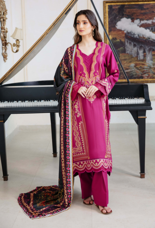 Humdum | Serene 26 | D02 - Ladies Clothes - Maria Faisal