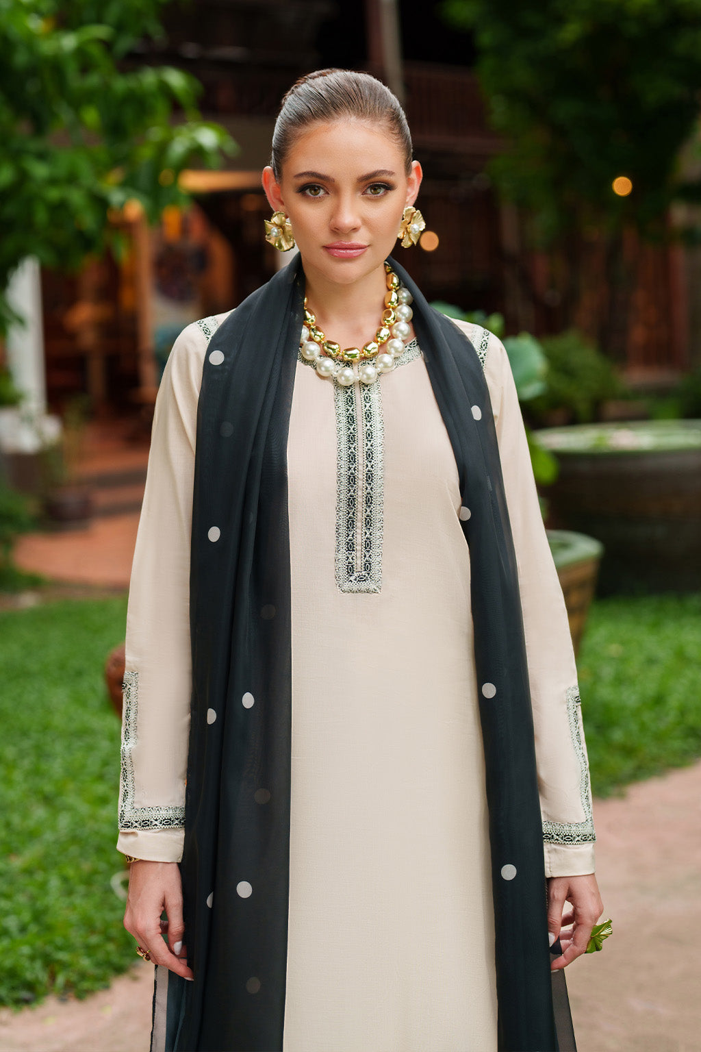 Iznik | lawn 26 | UE-515 - Dress - available at Maria Faisal in UK and USA.