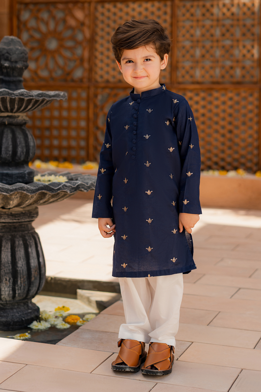 KKB-131 - by Maria Faisal - Registered Vendor of : Kastoor Kids - 100% Original Designer Dress.