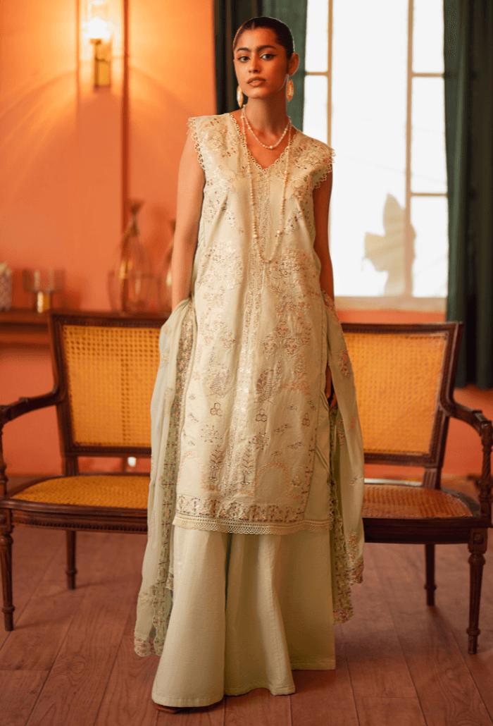 Humdum | Lala Rukh Lawn | Lalarukh - D07 by Maria Faisal - Registered Vendor of : Humdum - type : Ladies Clothes - 100% original wedding dresses