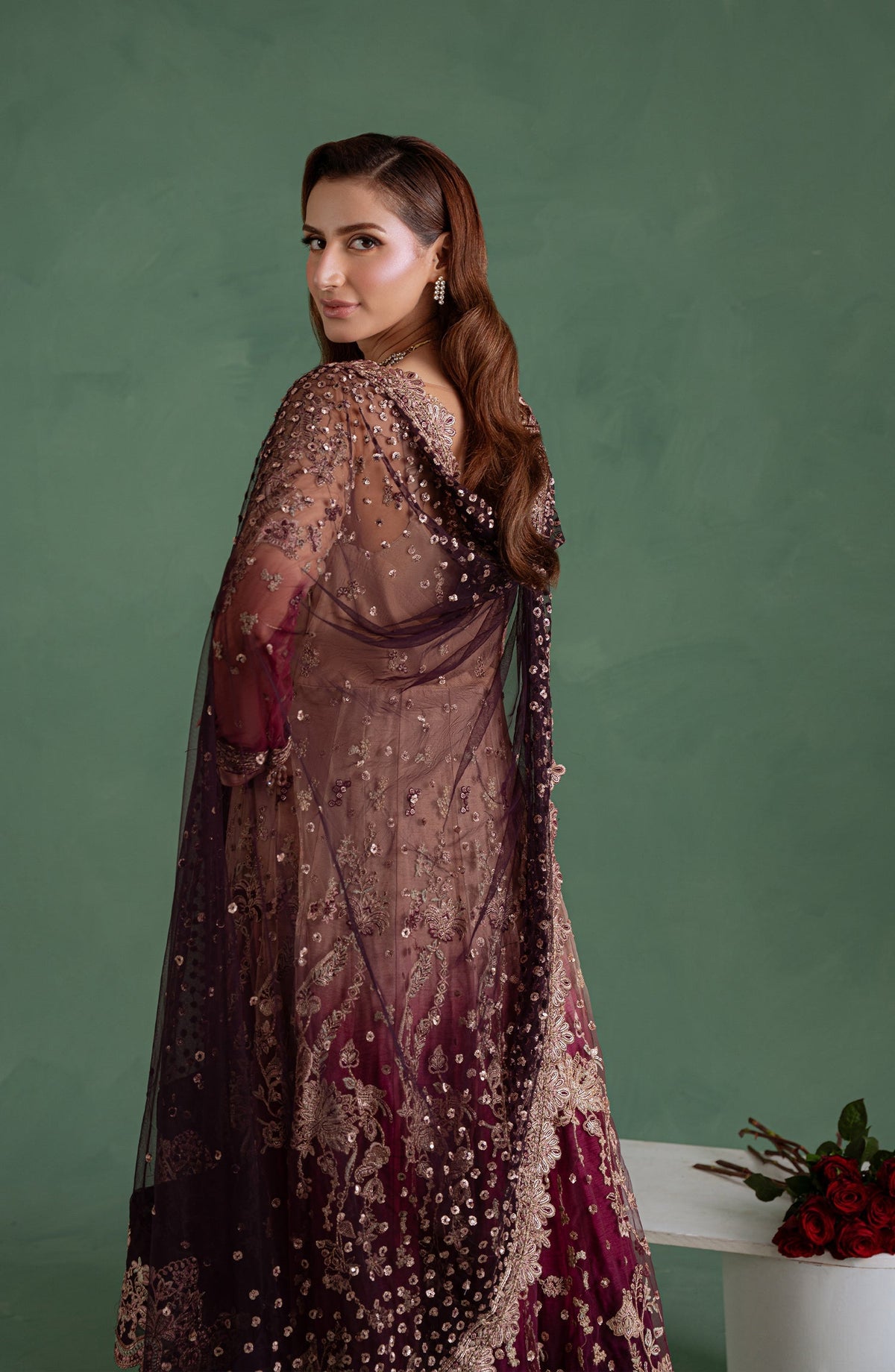 Eleshia | Zarin Wedding Formals 26 | Noore - Wedding Dress - available at Maria Faisal in UK and USA.