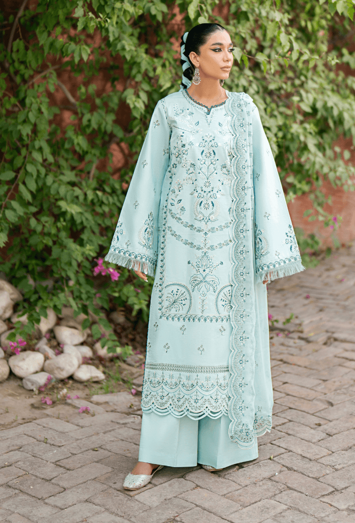 Humdum | Selin Lawn 25 | Selin - D06 by Maria Faisal - Registered Vendor of : Humdum - type : Ladies Clothes - 100% original wedding dresses
