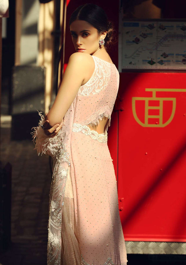 Layla Chatoor | Luxury Pret | Tunic With Lehenga - Luxury Dress - available at Maria Faisal in UK and USA.