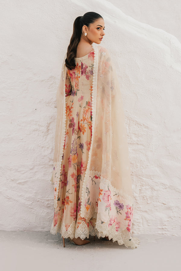 Baroque | Luxury Pret 25 | EMBROIDERED COTTON PATTI PR-1091 - Ladies Clothes - Maria Faisal