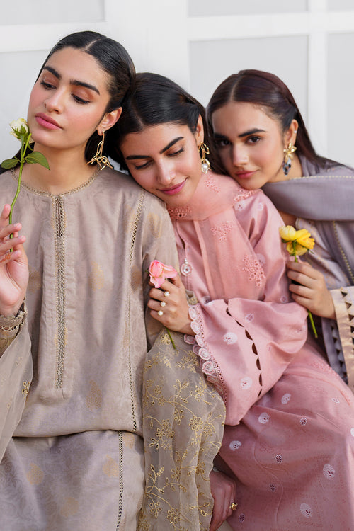 Baroque | Luxury Pret 24 | LAWN UF-642 - Designer Dress with Intricate embroidery and embellishments. Shop elegent wedding dress at Maria Faisal.