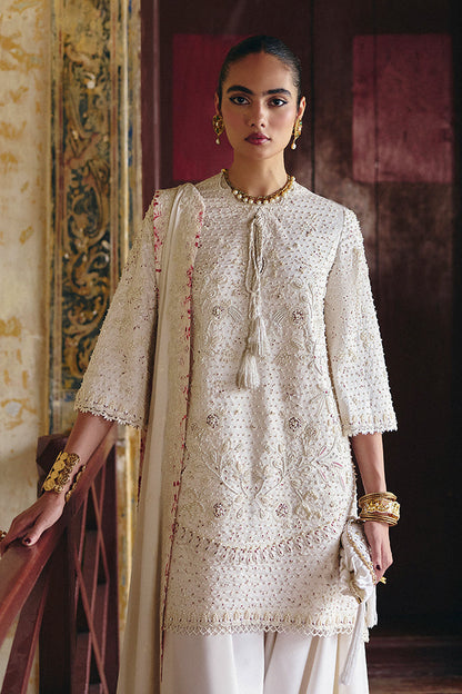 Suffuse | Silk Pret Summer 26 | SALIHA - Formal Dress - available at Maria Faisal in UK and USA.
