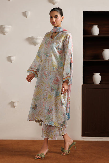 Baroque | Luxury Summer Pret | UF-4526 - Luxury Dress - available at Maria Faisal in UK and USA.