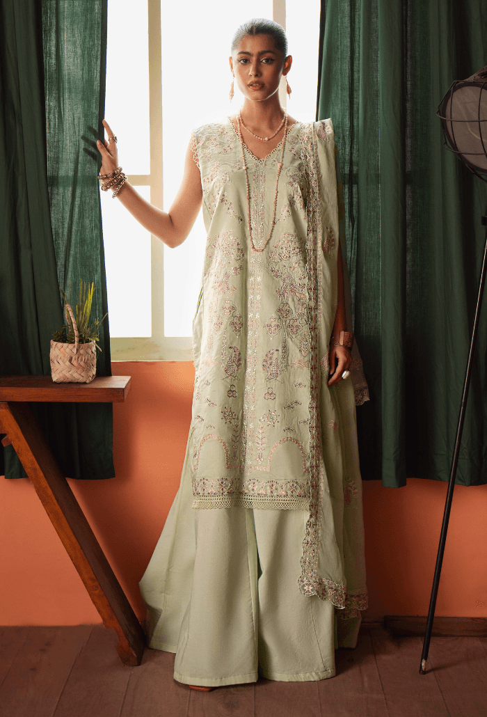 Humdum | Lala Rukh Lawn | Lalarukh - D07 by Maria Faisal - Registered Vendor of : Humdum - type : Ladies Clothes - 100% original wedding dresses