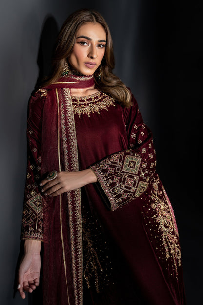 Naqshi | Makhmal 24 | MAHYM - Ladies Clothes - Maria Faisal