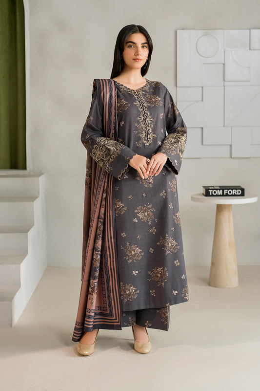 Iznik | Exclusive Winter | UE-358 - Ladies Clothes - Maria Faisal