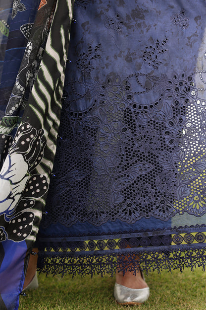 Baroque | Luxury Pret Summer | UF-4227 - Luxury Dress - available at Maria Faisal in UK and USA.