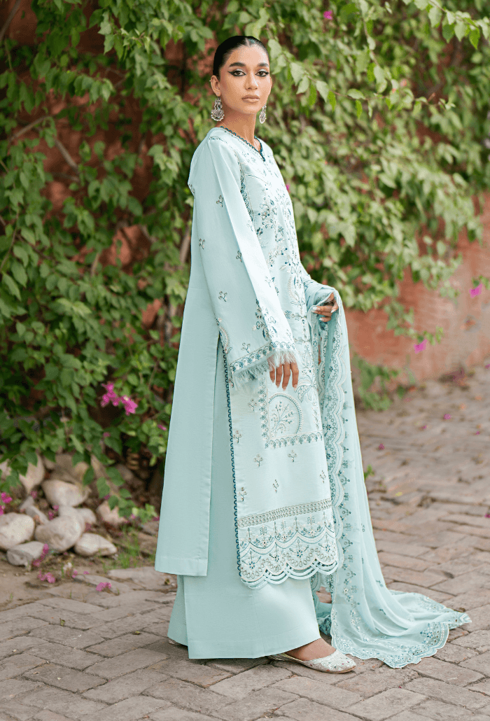 Humdum | Selin Lawn 25 | Selin - D06 by Maria Faisal - Registered Vendor of : Humdum - type : Ladies Clothes - 100% original wedding dresses