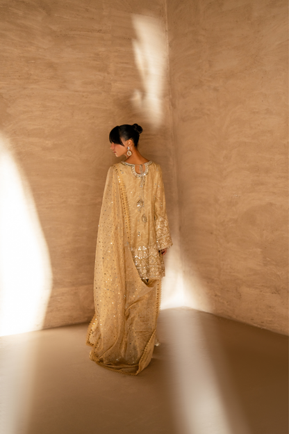 Sana Abbas | Zalea Formals | MIRHA - Formal Dress - available at Maria Faisal in UK and USA.