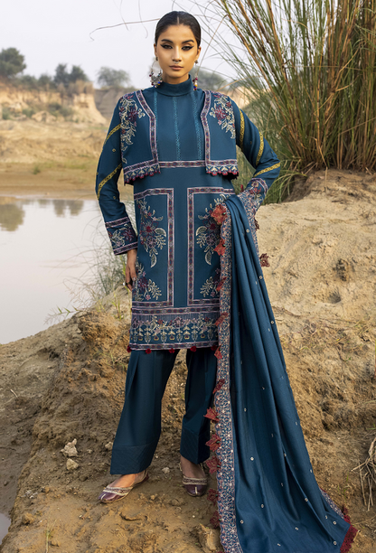 Humdum I Sierra Wool I Sierra-D03 - Ladies Clothes - Maria Faisal