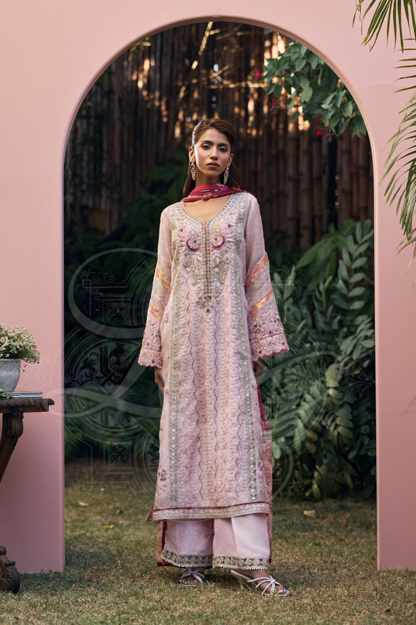 Layla Chatoor | Luxury Pret | Zimal - Luxury Dress - available at Maria Faisal in UK and USA.
