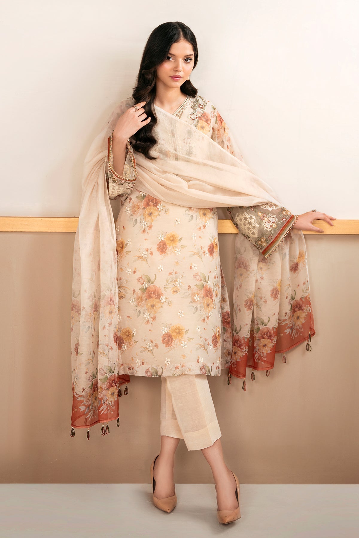 Baroque | Formal Collection |  SF-4034 - Ladies Clothes - Maria Faisal
