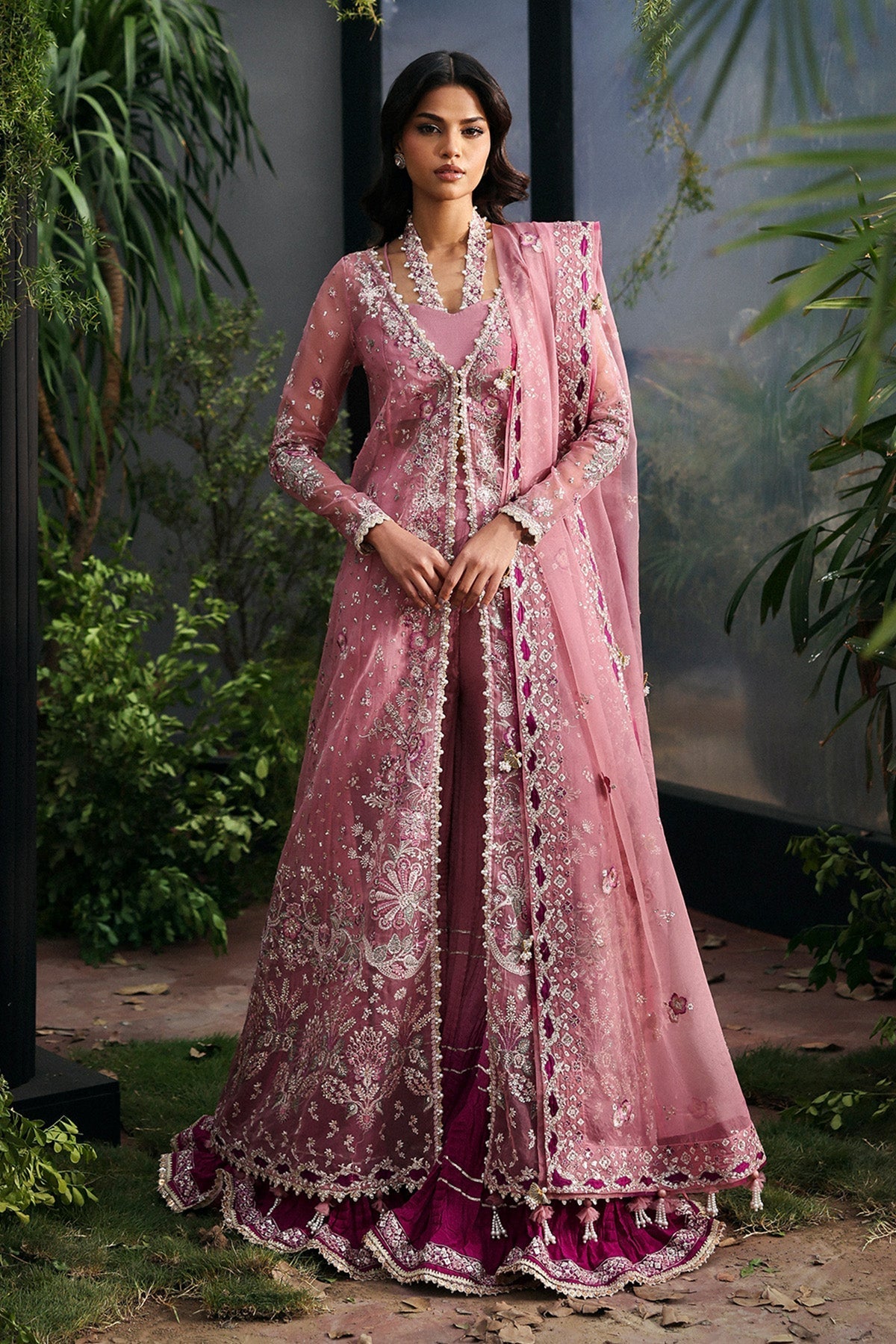 Afrozeh | La Fuschia 25 | Seraira - Ladies Clothes - Maria Faisal