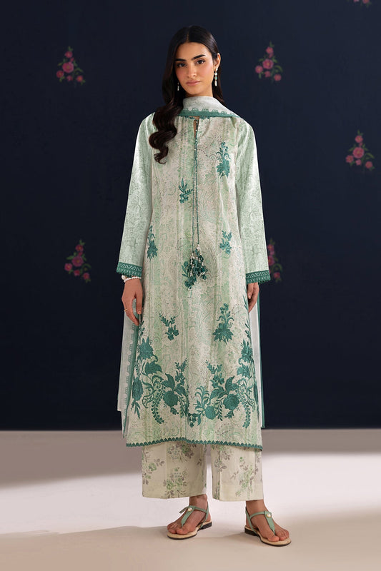 Baroque | Luxury Summer Pret | UF-4456 - Luxury Dress - available at Maria Faisal in UK and USA.