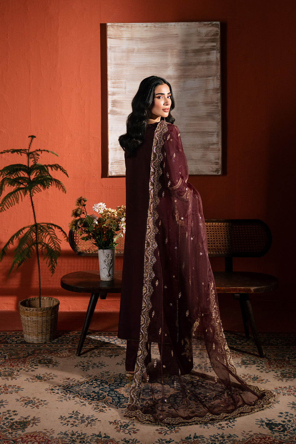 Neeshay | Raw Silk | RTW-RS-05 - Ladies Clothes - Maria Faisal