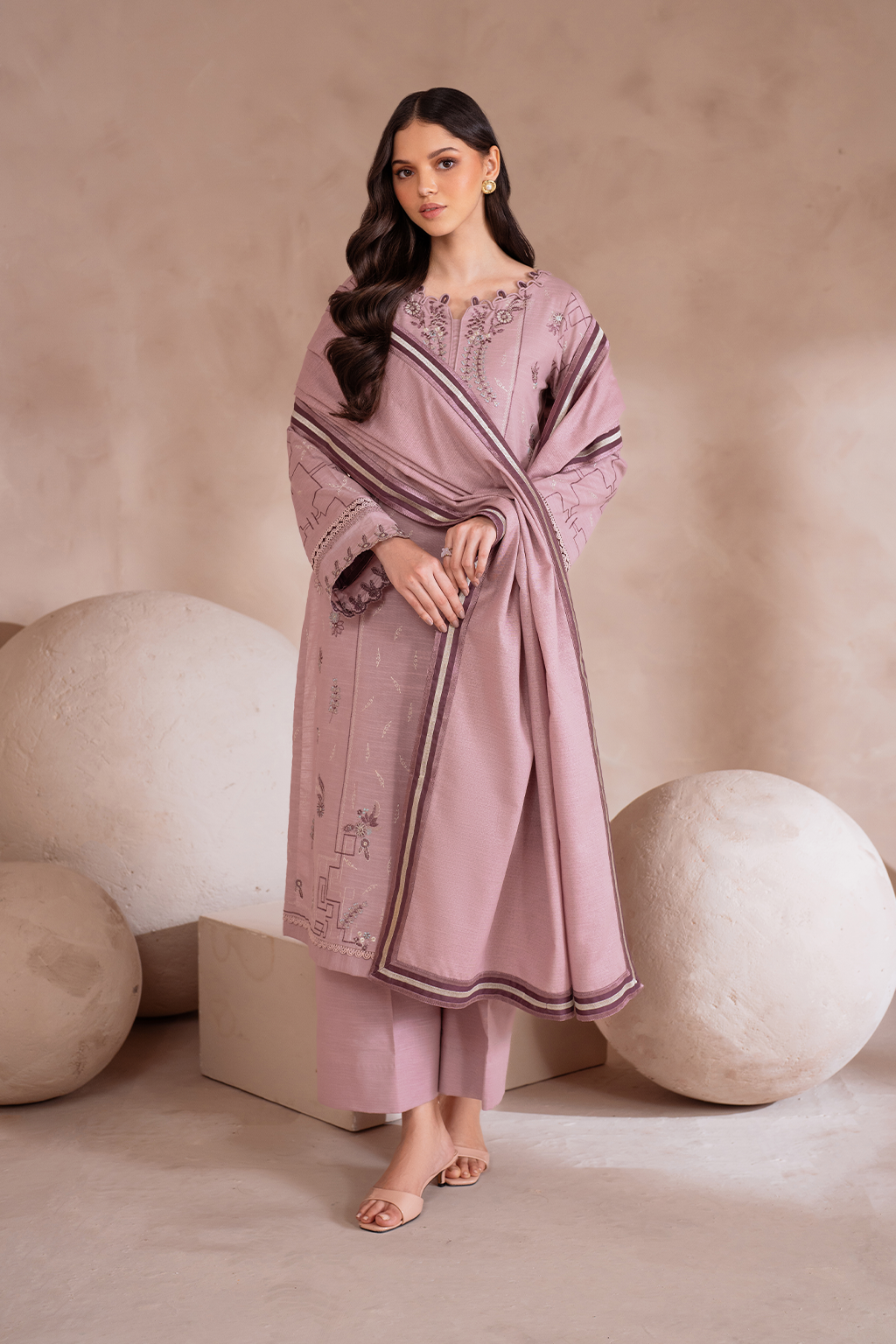Iznik | Exclusive Winter | UE-371 - Ladies Clothes - Maria Faisal
