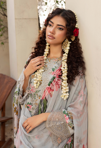 Humdum | Zaiba 25 | D04 - Ladies Clothes - Maria Faisal