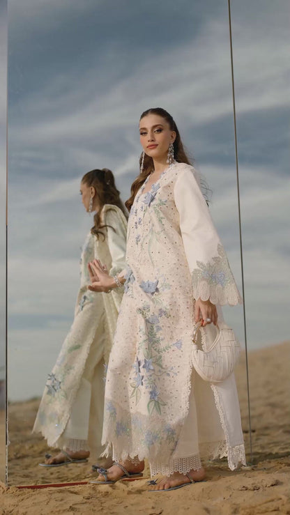 Rangrasiya | Premium Summer Collection 26 | Nooreh - Luxury Dress - available at Maria Faisal in UK and USA.