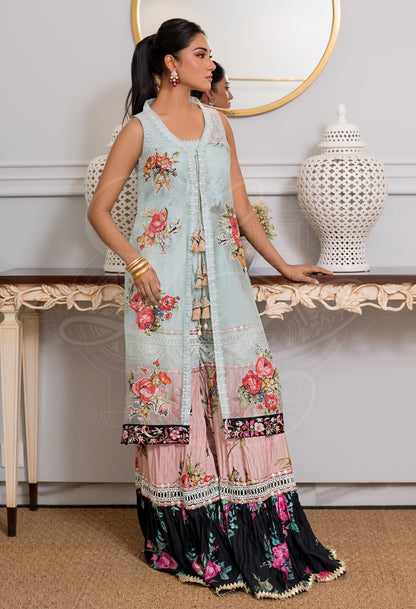 Layla Chatoor | Pret A Porter | LC-41 - Luxury Dress - available at Maria Faisal in UK and USA.