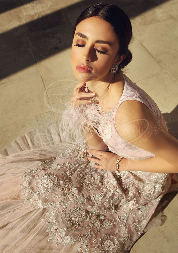 Layla Chatoor | Luxury Pret | Tunic With Lehenga - Luxury Dress - available at Maria Faisal in UK and USA.