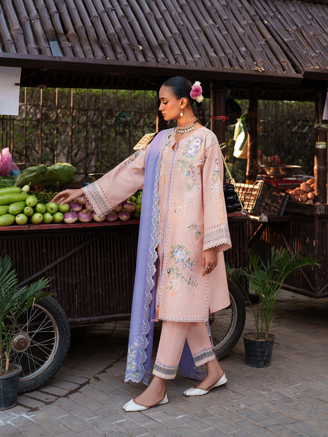 Binilyas | Suroor Eid Pret 26 | 241-A - Luxury Dress - available at Maria Faisal in UK and USA.
