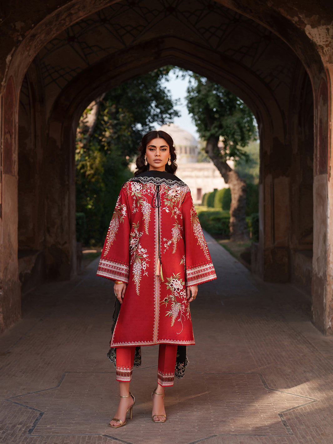 Binilyas | Suroor Eid Pret 26 | 241-B - Luxury Dress - available at Maria Faisal in UK and USA.
