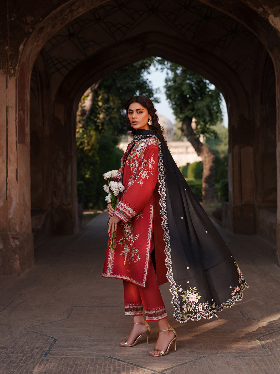 Binilyas | Suroor Eid Pret 26 | 241-B - Luxury Dress - available at Maria Faisal in UK and USA.