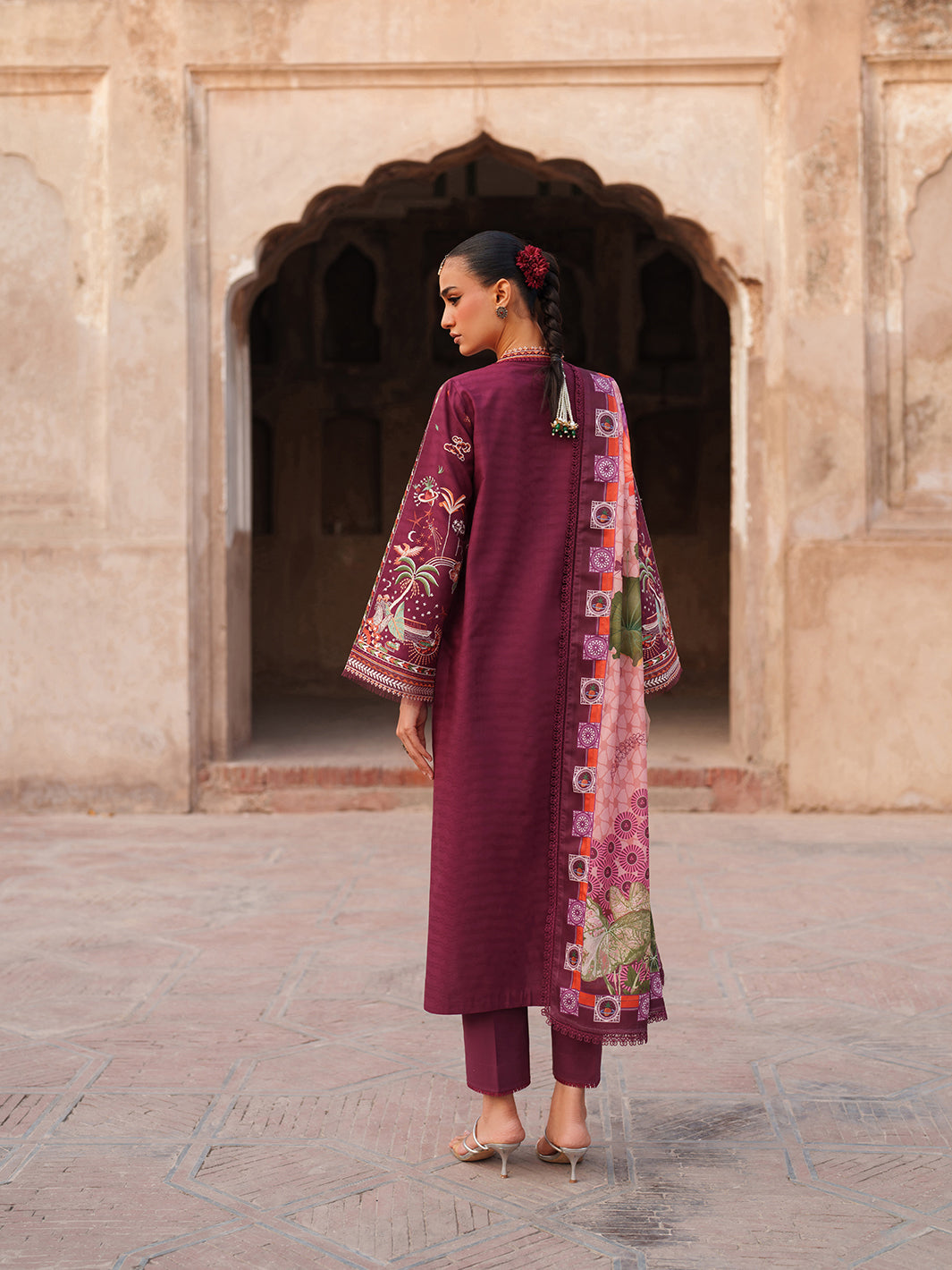 Binilyas | Suroor Eid Pret 26 | 242-A - Luxury Dress - available at Maria Faisal in UK and USA.