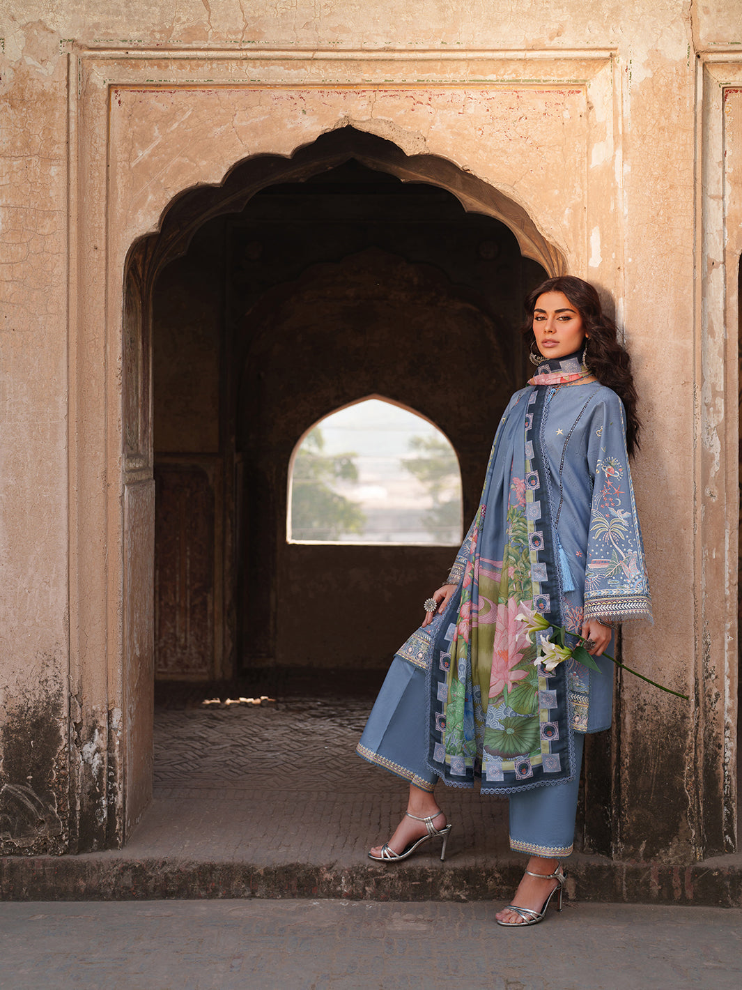 Binilyas | Suroor Eid Pret 26 | 242-B - Luxury Dress - available at Maria Faisal in UK and USA.