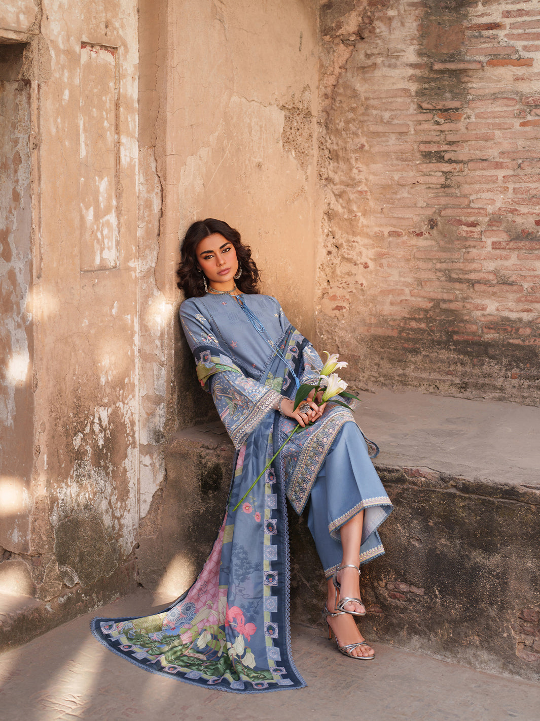 Binilyas | Suroor Eid Pret 26 | 242-B - Luxury Dress - available at Maria Faisal in UK and USA.