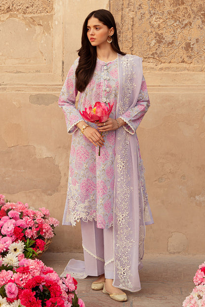 Cross Stitch | Premium Lawn 24 | LILAC DREAM - Ladies Clothes - Maria Faisal