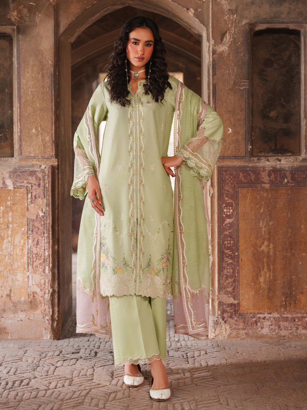 Binilyas | Suroor Eid Pret 26 | 243-A - Luxury Dress - available at Maria Faisal in UK and USA.