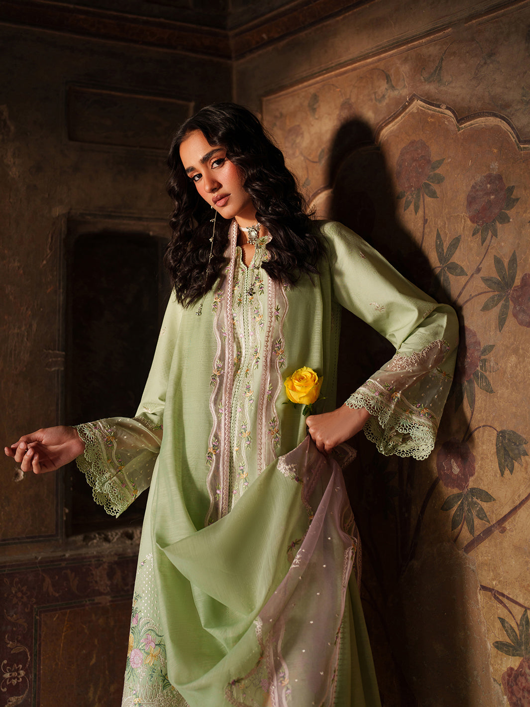 Binilyas | Suroor Eid Pret 26 | 243-A - Luxury Dress - available at Maria Faisal in UK and USA.