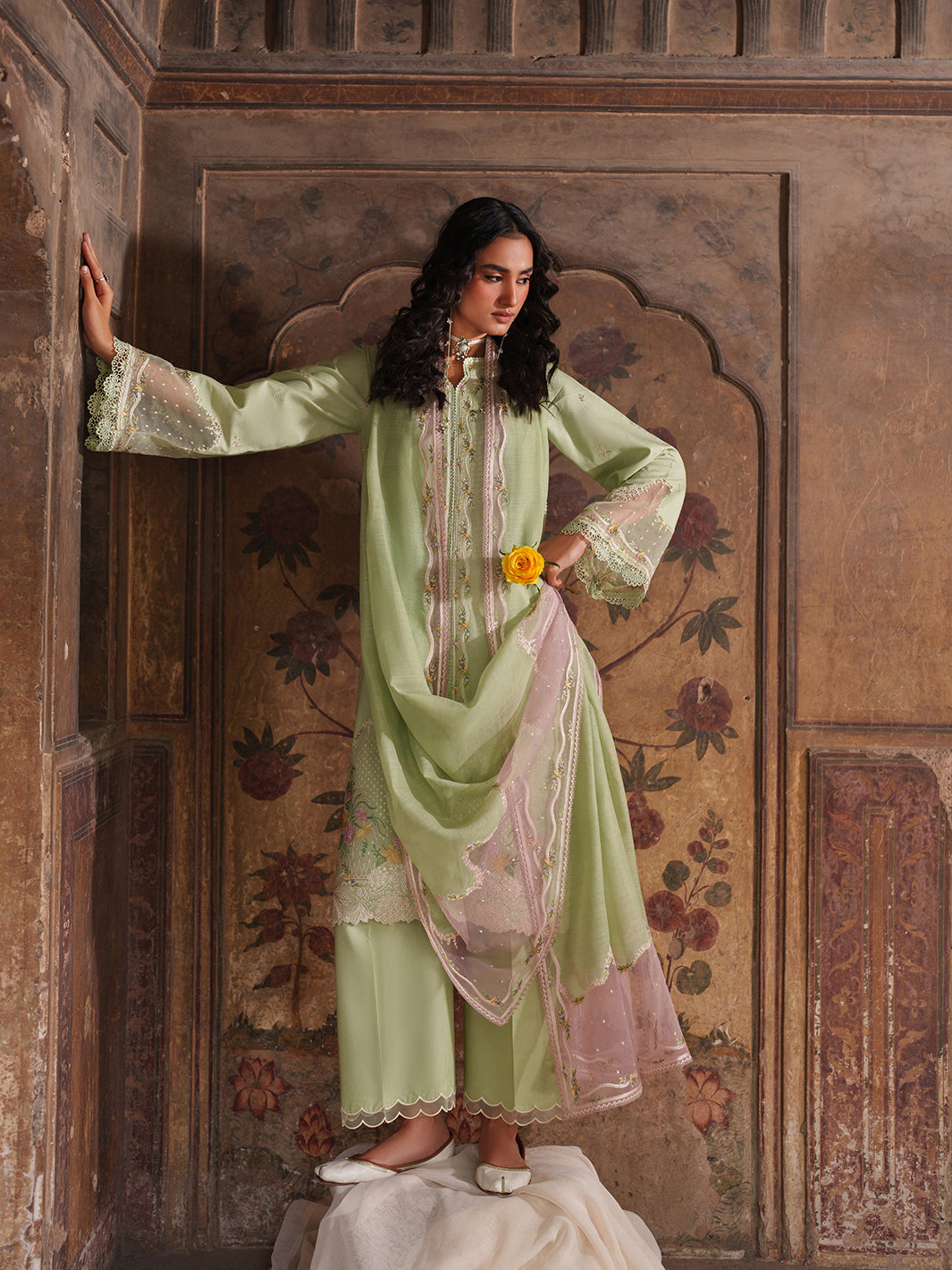 Binilyas | Suroor Eid Pret 26 | 243-A - Luxury Dress - available at Maria Faisal in UK and USA.