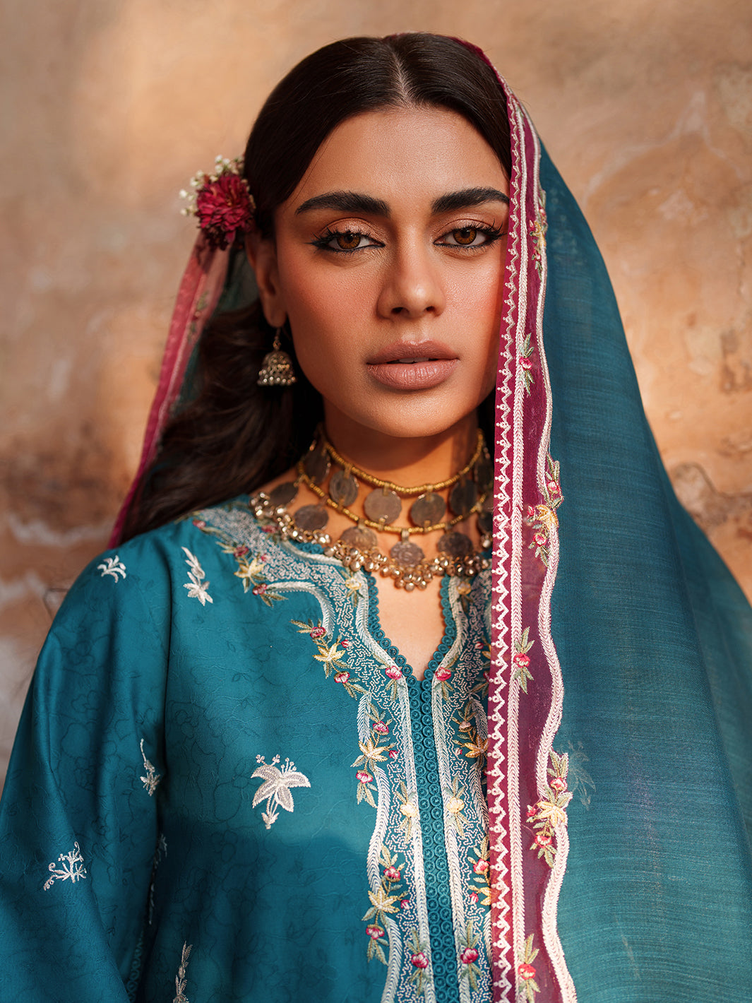 Binilyas | Suroor Eid Pret 26 | 243-B - Luxury Dress - available at Maria Faisal in UK and USA.