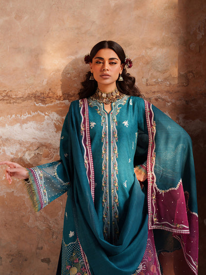 Binilyas | Suroor Eid Pret 26 | 243-B - Luxury Dress - available at Maria Faisal in UK and USA.