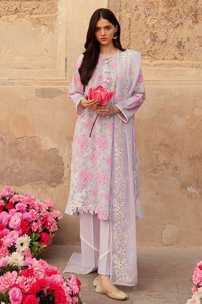 Cross Stitch | Premium Lawn 24 | LILAC DREAM - Ladies Clothes - Maria Faisal