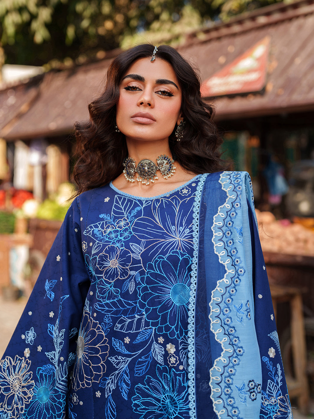 Binilyas | Suroor Eid Pret 26 |244-B - Luxury Dress - available at Maria Faisal in UK and USA.