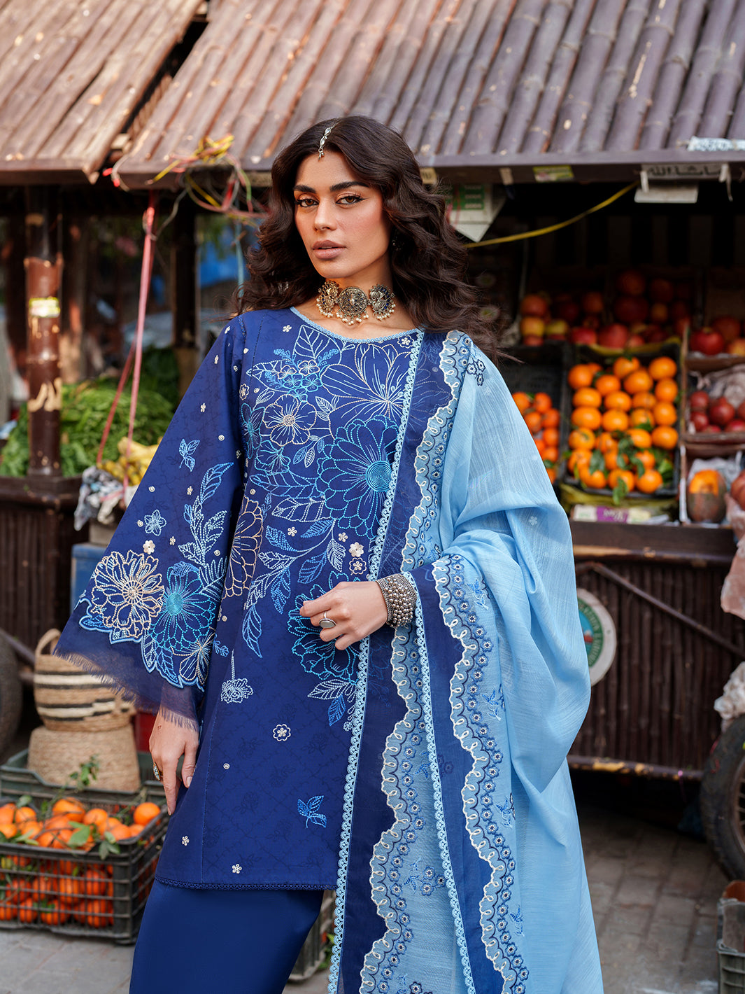 Binilyas | Suroor Eid Pret 26 |244-B - Luxury Dress - available at Maria Faisal in UK and USA.