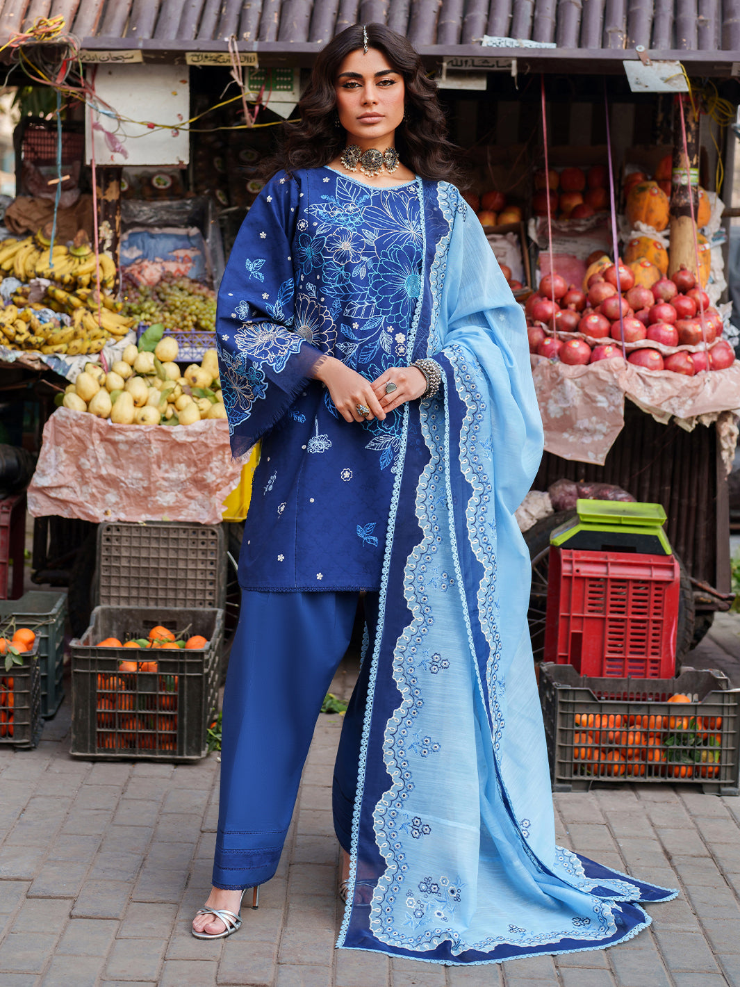 Binilyas | Suroor Eid Pret 26 |244-B - Luxury Dress - available at Maria Faisal in UK and USA.