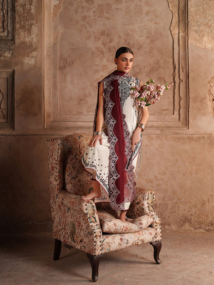 Binilyas | Suroor Eid Pret 26 |245-A - Luxury Dress - available at Maria Faisal in UK and USA.