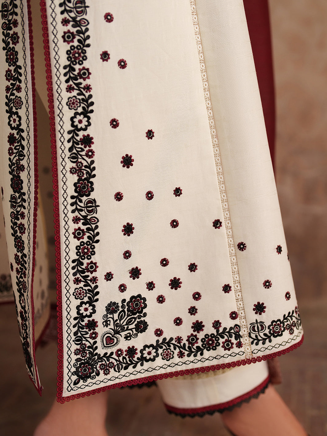 Binilyas | Suroor Eid Pret 26 |245-A - Luxury Dress - available at Maria Faisal in UK and USA.