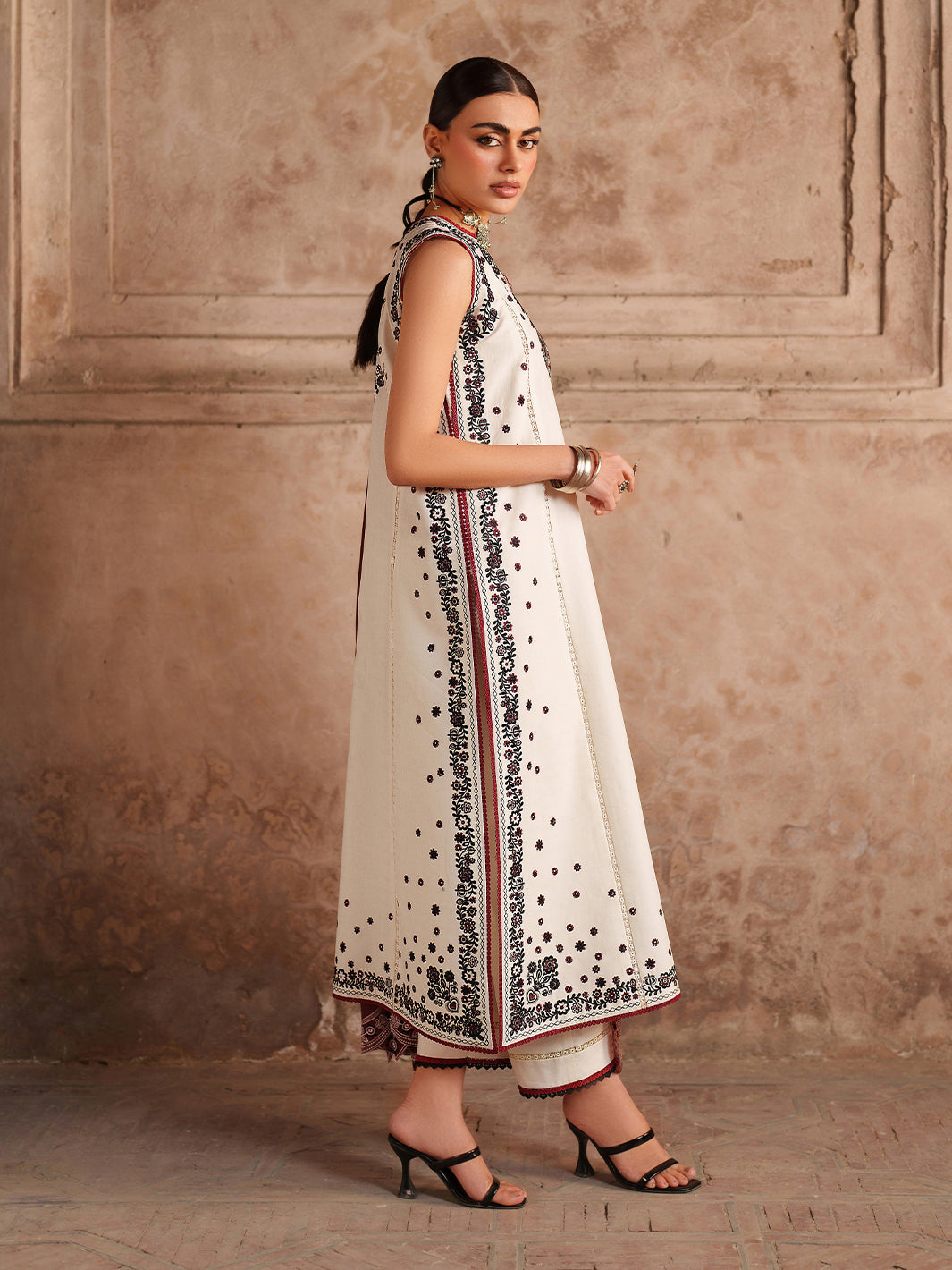Binilyas | Suroor Eid Pret 26 |245-A - Luxury Dress - available at Maria Faisal in UK and USA.