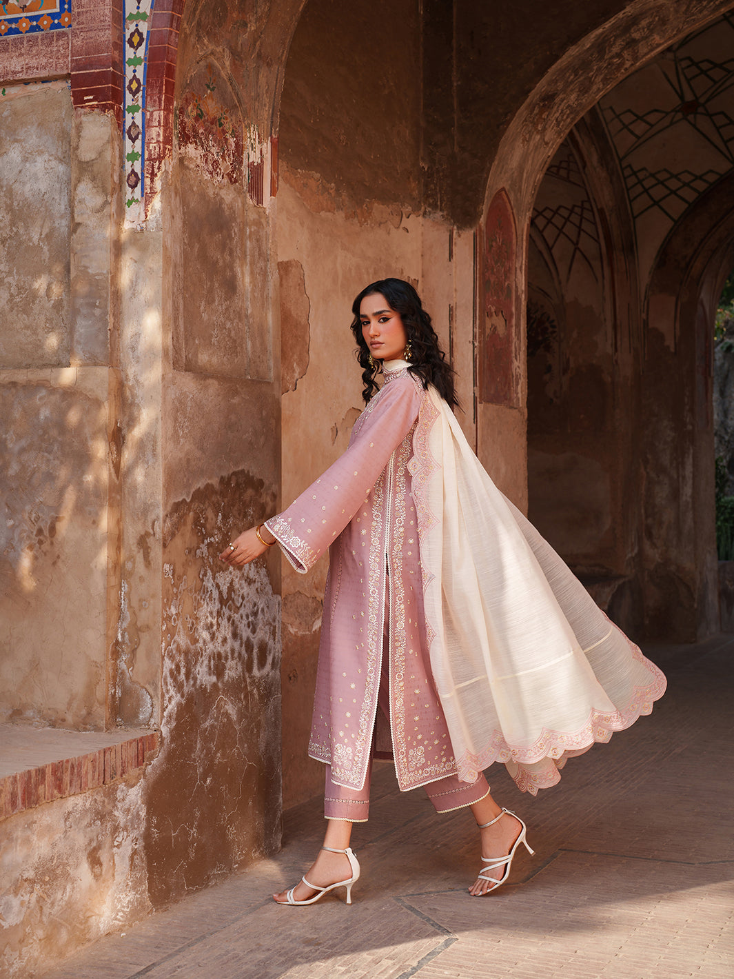 Binilyas | Suroor Eid Pret 26 | 245-B - Luxury Dress - available at Maria Faisal in UK and USA.