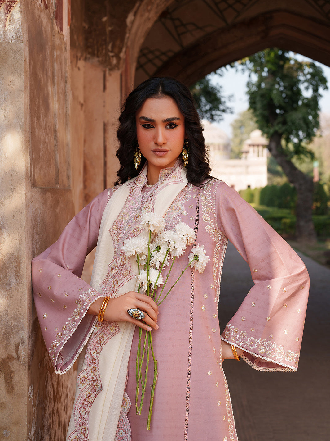 Binilyas | Suroor Eid Pret 26 | 245-B - Luxury Dress - available at Maria Faisal in UK and USA.