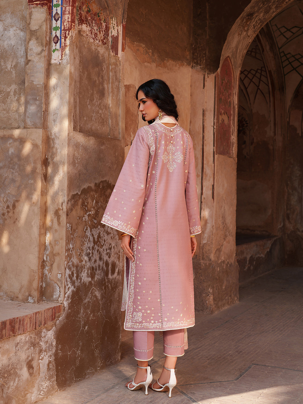 Binilyas | Suroor Eid Pret 26 | 245-B - Luxury Dress - available at Maria Faisal in UK and USA.